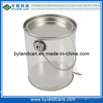 PVC Can with Metal Lid